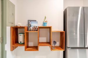 Køkken eller tekøkken på The Surf+Sleep