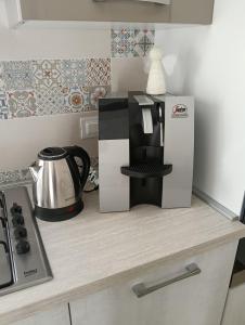 Kuchyň nebo kuchyňský kout v ubytování Casa vacanza P&G