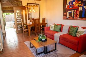 Posezení v ubytování Villa with Jacuzzi and Terrace Jarabacoa - Pine View