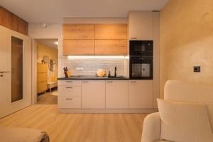 Kuchyň nebo kuchyňský kout v ubytování Pronájem útulného a vybaveného bytu