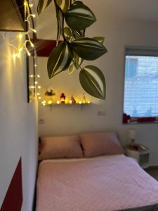 Postel nebo postele na pokoji v ubytování 'MONAS' mini apartments