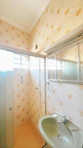 Phòng tắm tại Casa Dona Ermelinda