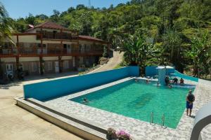 Πισίνα στο ή κοντά στο Hostal Manantiales La Esperanza