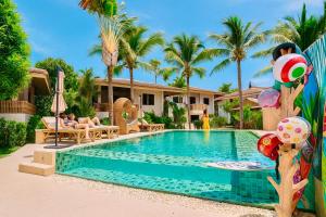 Πισίνα στο ή κοντά στο Tulum Villa Resort Koh Samui +70 φωτογραφίες