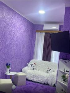 TV a/nebo společenská místnost v ubytování Giorgia hotel