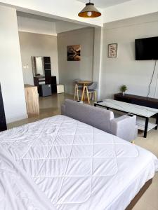 Μια τηλεόραση ή/και κέντρο ψυχαγωγίας στο Green Terrace Residence Phuket