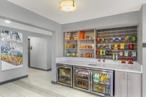 Η κουζίνα ή μικρή κουζίνα στο Best Western Blythe