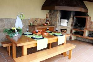 Zona de comedor en el apartamento