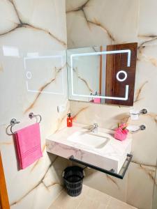 Koupelna v ubytování Villa Saba + 15 fotografií