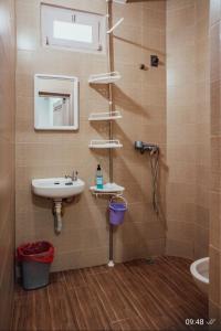 Ванная комната в Maison pres plus Grand Bazar d'Afrique Souk El Had