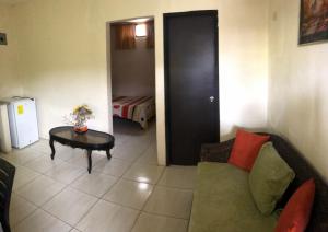 Χώρος καθιστικού στο Hospedaje Maluli 07