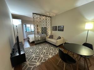 Posezení v ubytování Hotel & Residence Sol Alphaville Flat