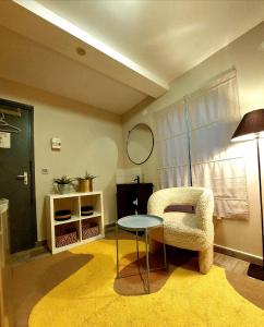 Χώρος καθιστικού στο Le Berkane