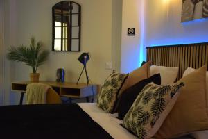 Χώρος καθιστικού στο Alojamiento El Rincón de Rosa