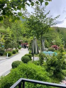 Vista general de una montaña o vista desde el hotel