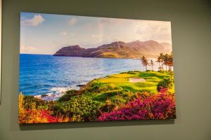 Naturlandskabet i nærheden af feriehuset