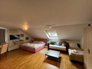 Postel nebo postele na pokoji v ubytování istanbul apartment 4