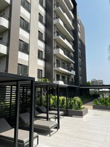 Balkón nebo terasa v ubytování The Bantree VVIP