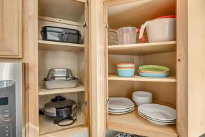 Kuchyň nebo kuchyňský kout v ubytování Hill Field 3 by CDH