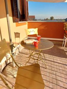 Balkón nebo terasa v ubytování Casa nonna Gina