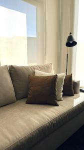 Ένα ή περισσότερα κρεβάτια σε δωμάτιο στο Terruar apartments & wine +6 φωτογραφίες