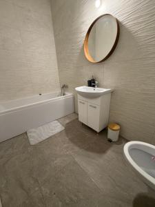 Koupelna v ubytování The Home