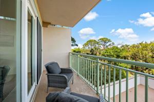 Un balcon sau o terasă la RIVER FLY IN Garden View RFI-404