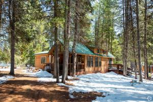 Το Willamette Pass Inn & Chalets τον χειμώνα