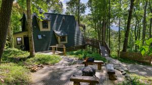 Naturlandskabet i nærheden af feriehuset