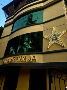 Certifikát, hodnocení, plakát nebo jiný dokument vystavený v ubytování LUXUS INN JA Star