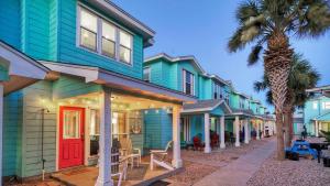 Bygningen som feriehuset ligger i