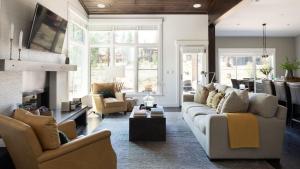 Χώρος καθιστικού στο Quartz by AvantStay Stunning Home In Truckee w Views