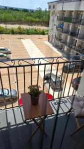 Μπαλκόνι ή βεράντα στο Srebrno jezero apartman Dimi Dimi