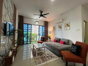 Posezení v ubytování Cozy Stay Pool Atlantis Residence