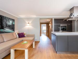 Kuchyň nebo kuchyňský kout v ubytování Kaiserblick