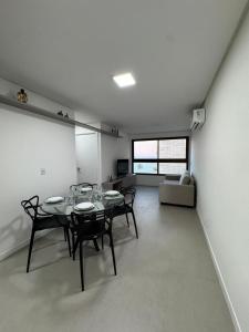 Posezení v ubytování Vista para o Mar