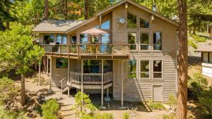 Budova, kde se prázdninový dům nachází