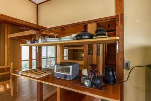 Køkken eller tekøkken på 腰越小動の宿