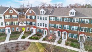 an aerial view of a large brick building at Glam Family Funhouse NYC Access Adventure in Fair Lawn
