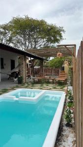 Πισίνα στο ή κοντά στο Chalé Begê