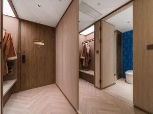 Koupelna v ubytování Orange Crystal Hotel Shanghai Hongqiao Airport International Exhibition Center