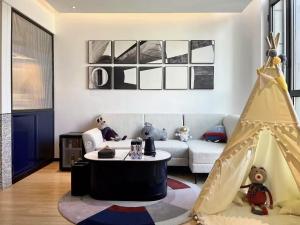 Posezení v ubytování Atour Mansion Shanghai City Center