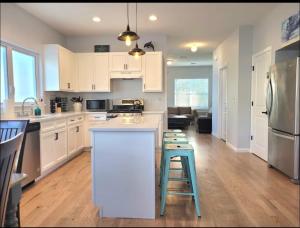 Køkken eller tekøkken på Vacation Beach House