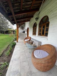 Κήπος έξω από το Casa de campo familiar con jardin y asadero +2 φωτογραφίες