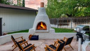 Equipo para parrilladas disponible en la casa vacacional