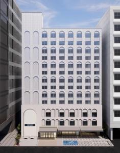 a rendering of the front of a white building at Yeouido Park Hotel in Seoul