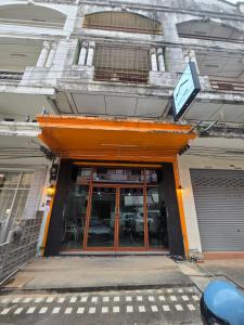 Bygningen som vandrehjemmet ligger i