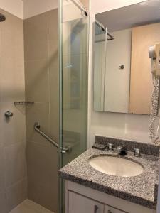 Ванная комната в Apartaestudio en Bucaramanga