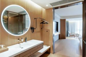 Koupelna v ubytování JI Hotel Hangzhou South Railway Station + 24 fotografií