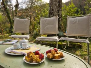 Jídlo v prázdninového domu nebo okolí